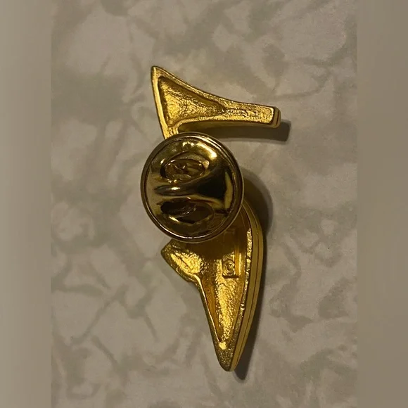 🎁 Vintage Signed JJ Costume Shoe Pin #7663 - Picture 4 of 6